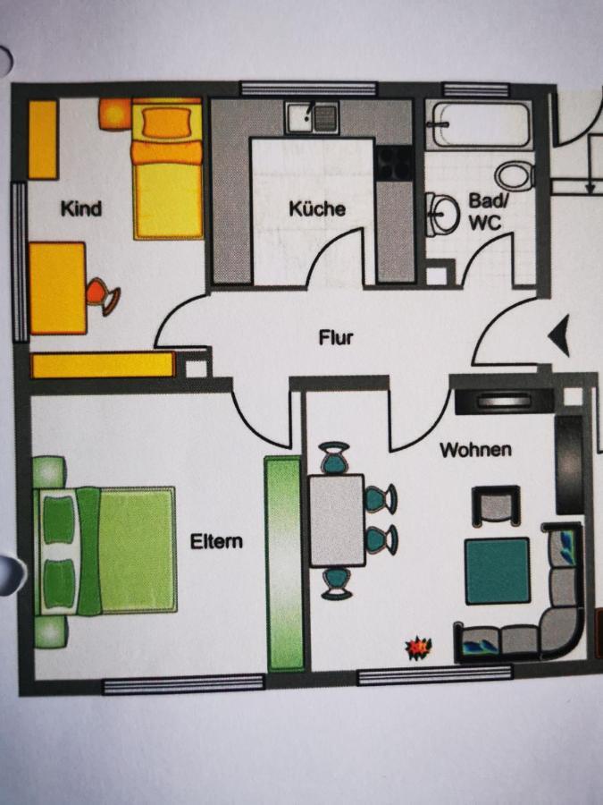 Ferienwohnung Gebauer Hornbach Kültér fotó